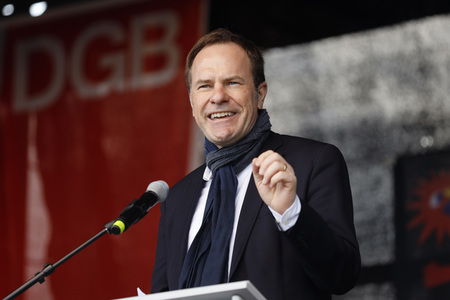 Maikundgebung des DBG in Düsseldorf