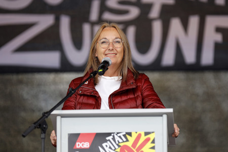 Maikundgebung des DBG in Düsseldorf