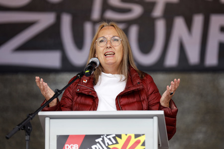 Maikundgebung des DBG in Düsseldorf