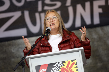 Maikundgebung des DBG in Düsseldorf