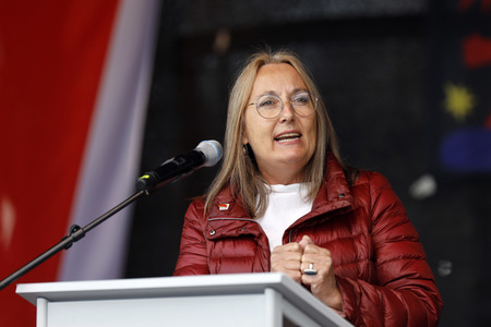 Maikundgebung des DBG in Düsseldorf