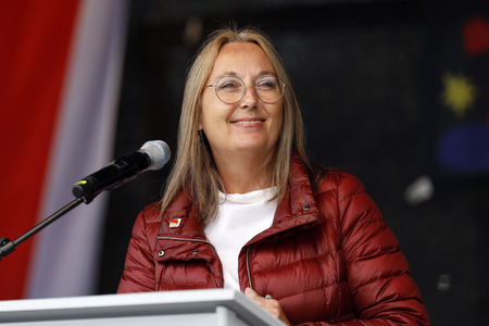 Maikundgebung des DBG in Düsseldorf