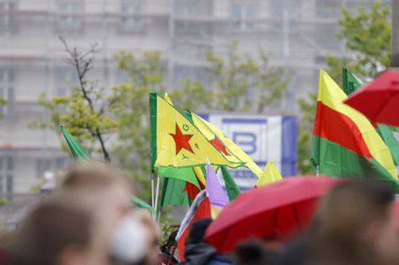 Revolutionäre 1. Mai Demo in Berlin