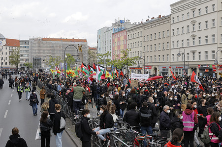 Revolutionäre 1. Mai Demo in Berlin