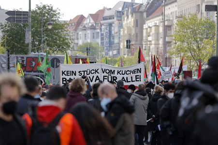 Revolutionäre 1. Mai Demo in Berlin