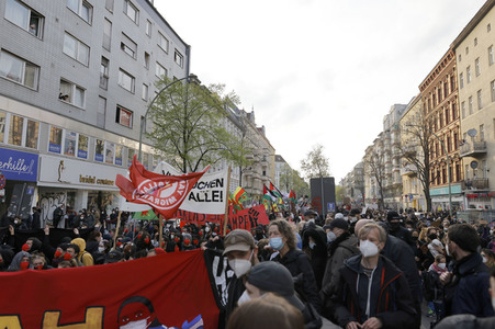 Revolutionäre 1. Mai Demo in Berlin