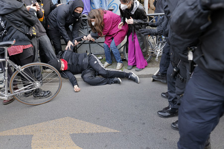 Revolutionäre 1. Mai Demo in Berlin