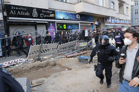 Revolutionäre 1. Mai Demo in Berlin