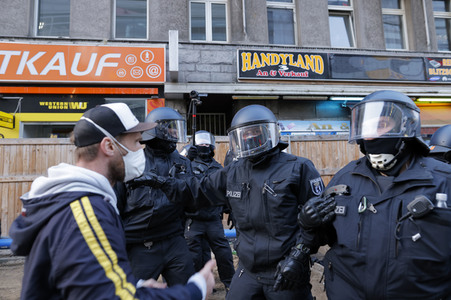 Revolutionäre 1. Mai Demo in Berlin