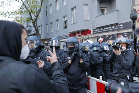 Revolutionäre 1. Mai Demo in Berlin