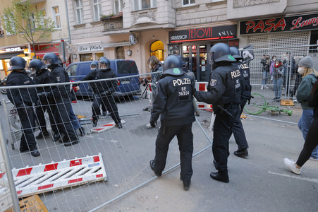Revolutionäre 1. Mai Demo in Berlin