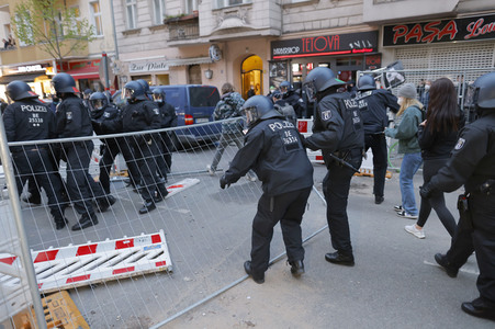 Revolutionäre 1. Mai Demo in Berlin