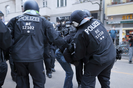 Revolutionäre 1. Mai Demo in Berlin