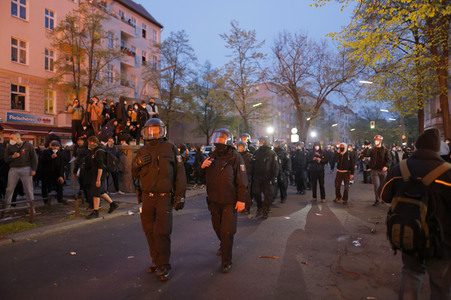 Revolutionäre 1. Mai Demo in Berlin