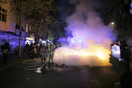 Revolutionäre 1. Mai Demo in Berlin