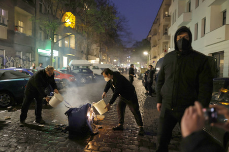 Revolutionäre 1. Mai Demo in Berlin
