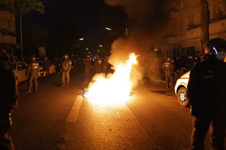 Revolutionäre 1. Mai Demo in Berlin