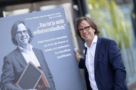 Ausstellungseröffnung 'Der Stadt Bestes - Das Gute in der Krise' in Köln