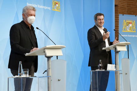 Pressekonferenz zum Oktoberfest und zur Volksfest-Saison 2021 in Bayern in München