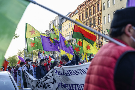 Revolutionäre 1. Mai Demo in Berlin