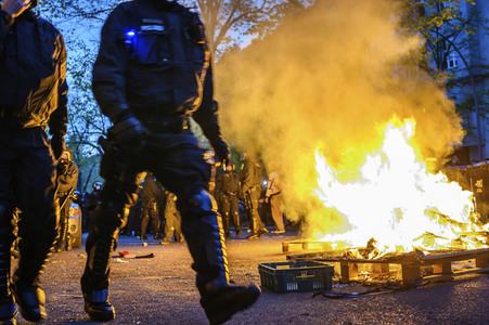 Revolutionäre 1. Mai Demo in Berlin