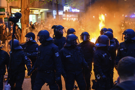 Revolutionäre 1. Mai Demo in Berlin