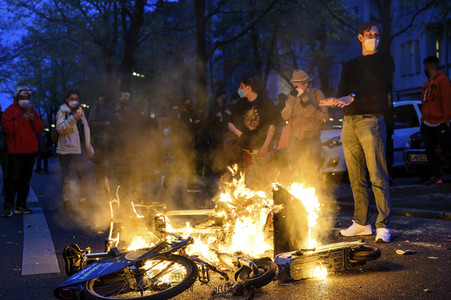 Revolutionäre 1. Mai Demo in Berlin