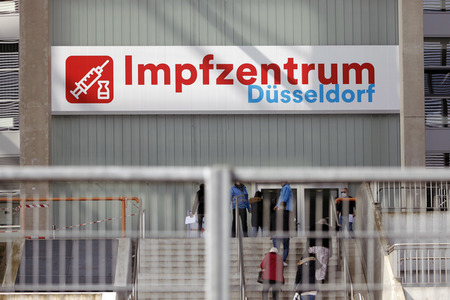 Symbolfoto Impfzentrum Düsseldorf