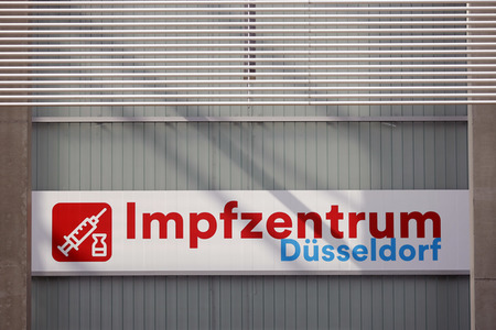 Symbolfoto Impfzentrum Düsseldorf