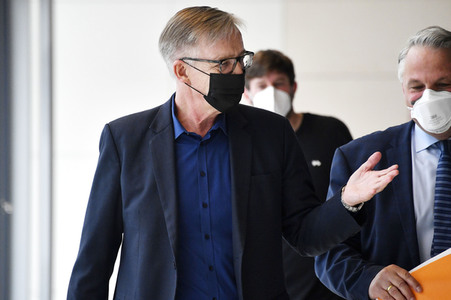 Pressestatement der Partei Die Linke in Berlin