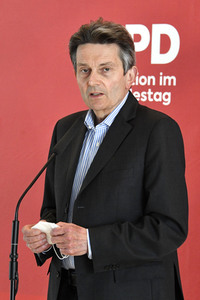 Pressestatement der SPD in Berlin