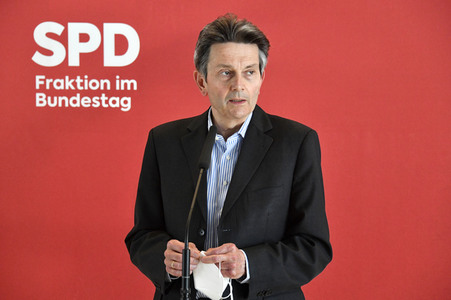 Pressestatement der SPD in Berlin