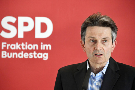 Pressestatement der SPD in Berlin