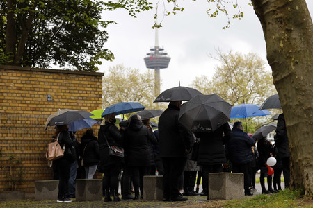 Trauerfeier für Willi Herren in Köln
