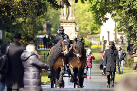 Trauerfeier für Willi Herren in Köln