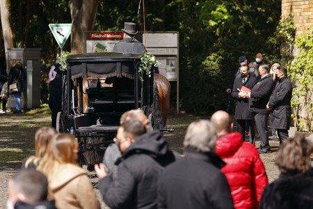 Trauerfeier für Willi Herren in Köln
