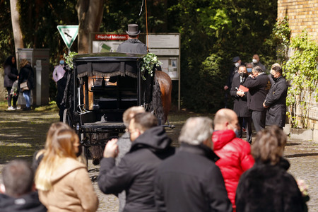 Trauerfeier für Willi Herren in Köln
