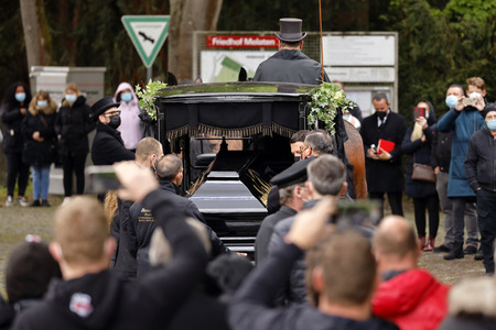 Trauerfeier für Willi Herren in Köln
