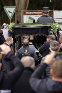 Trauerfeier für Willi Herren in Köln