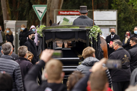 Trauerfeier für Willi Herren in Köln