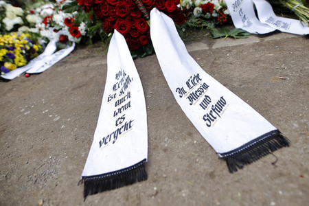 Trauerfeier für Willi Herren in Köln