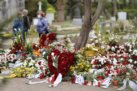 Der Melaten Friedhof in Köln