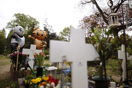 Der Melaten Friedhof in Köln