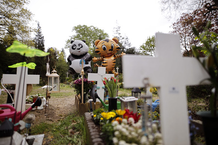 Der Melaten Friedhof in Köln