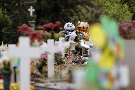 Der Melaten Friedhof in Köln