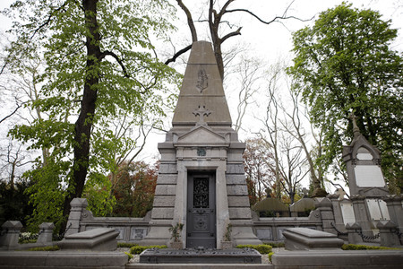 Der Melaten Friedhof in Köln