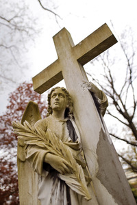 Der Melaten Friedhof in Köln