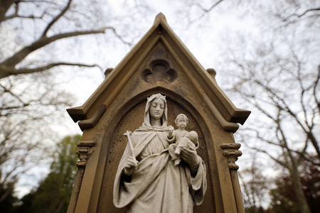Der Melaten Friedhof in Köln