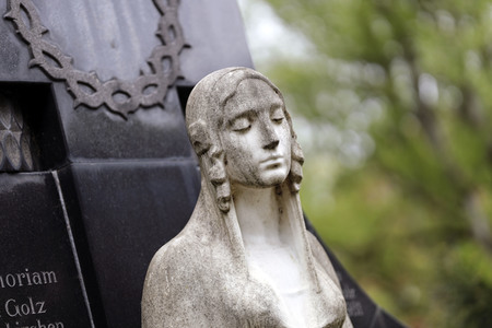 Der Melaten Friedhof in Köln
