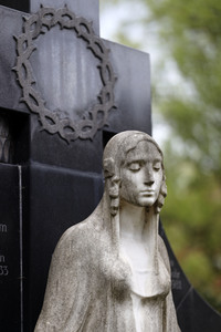 Der Melaten Friedhof in Köln